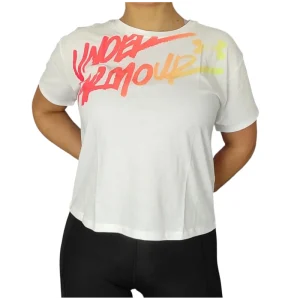 Camiseta Manga Corta Under Armour Blanca
