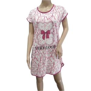Camisón Oso Rosa